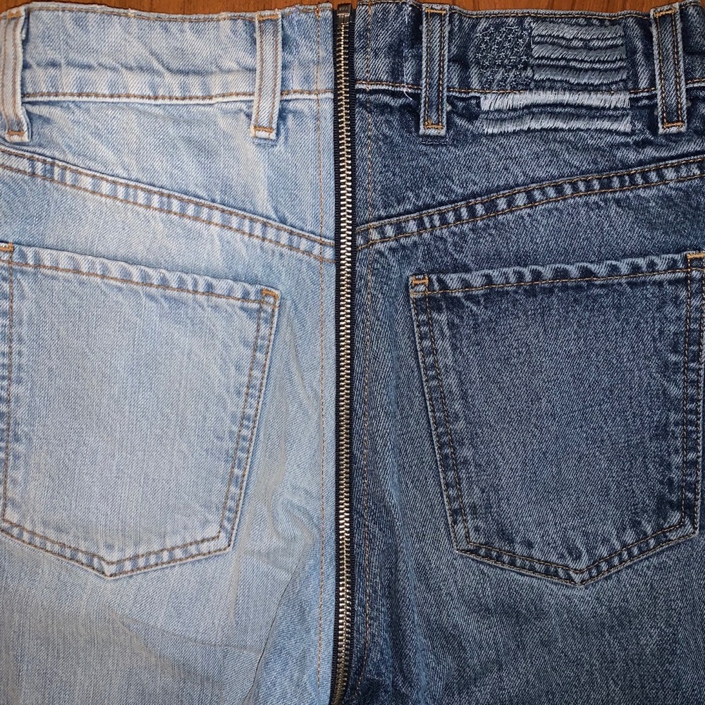 Yin Yang Crops denim